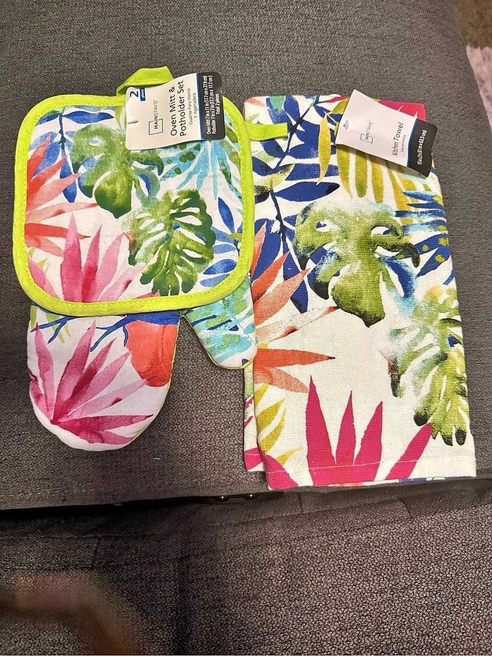 Our Place Cookware Set Floral Kitchen Linens Set NWT